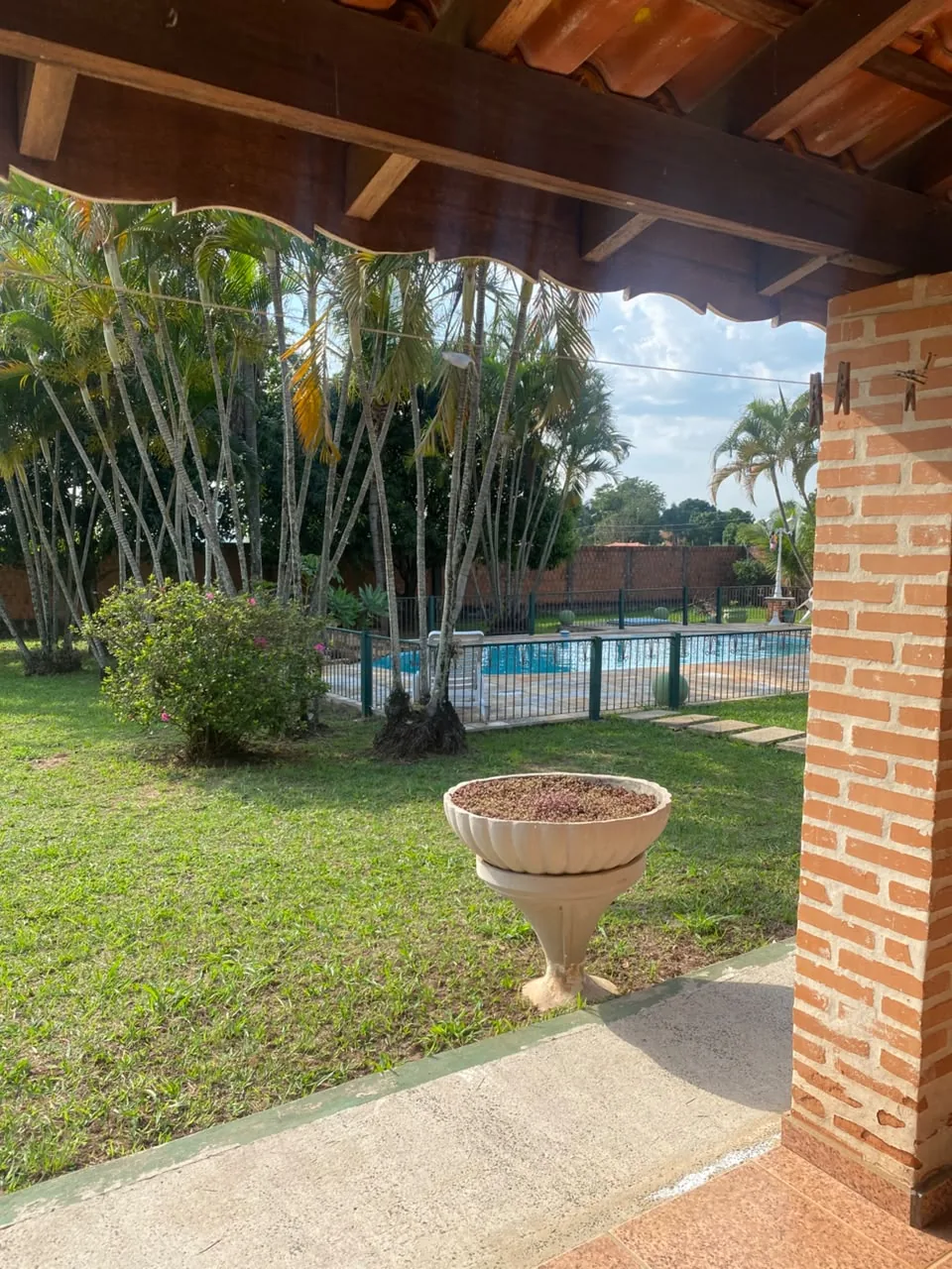 Área verde da Mia Asa Verde em São Pedro, SP